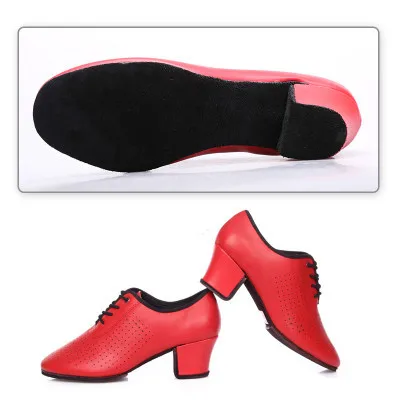 Кроссовки женские кожаные обувь для латиноамериканских танцев современные