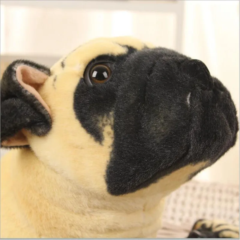 58 см кавайная реальная жизнь большой размер плюшевая собака мягкие плюшевые