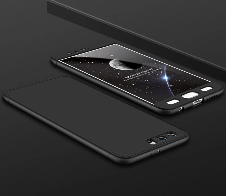 GKK Honor 9 чехол 360 полная защита двойная Броня чехол 3 в 1 для huawei Honor 9 Lite Honor9 чехол тонкий модный матовый чехол для телефона