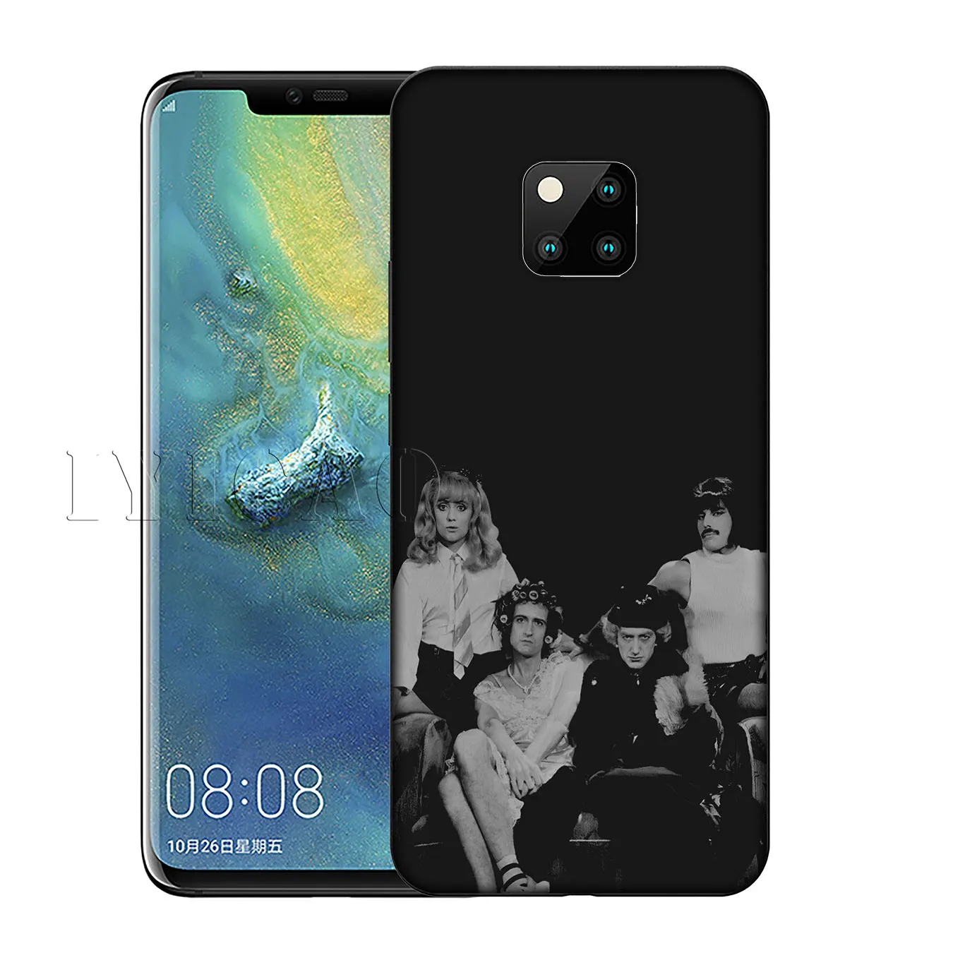 IYICAO Queen Rock Group Жесткий Силиконовый мягкий чехол для Huawei Nova 3 3i 2i Mate 20 10 Pro Lite|Бамперы|