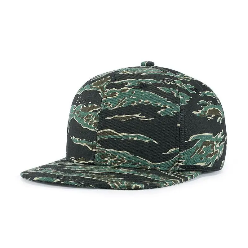 Wuaumx летние бейсболки для мужчин Камуфляж хип хоп 5 панель Snapback шляпа для женщин Touca Gorras Planas Casquette Chapeau 18 стилей - Цвет: W190