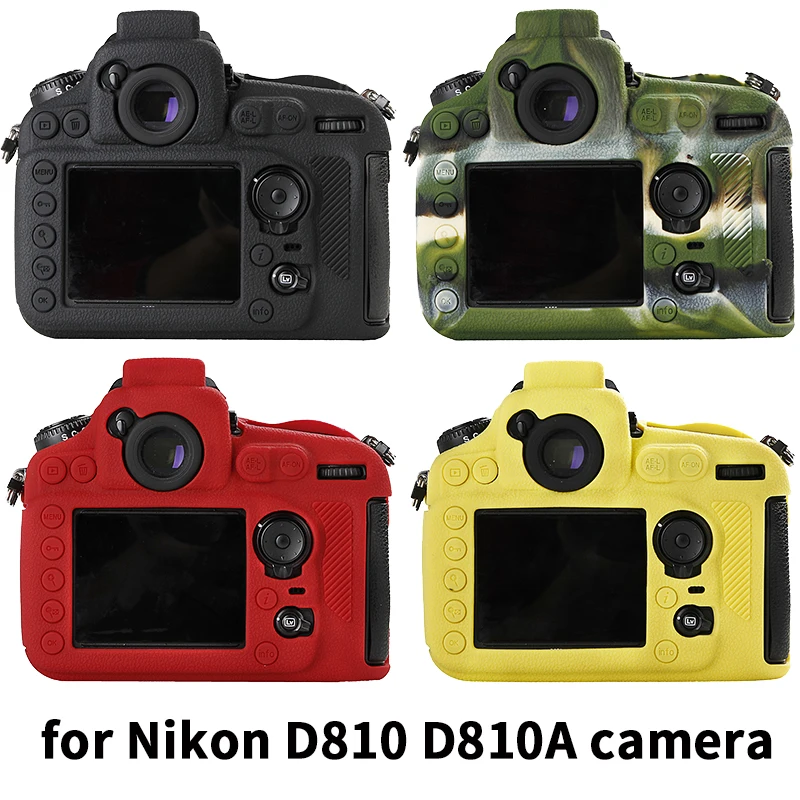 Сумка для камеры NIKON D810 легкая сумка чехол защитный D810A Камуфляжный черный желтый