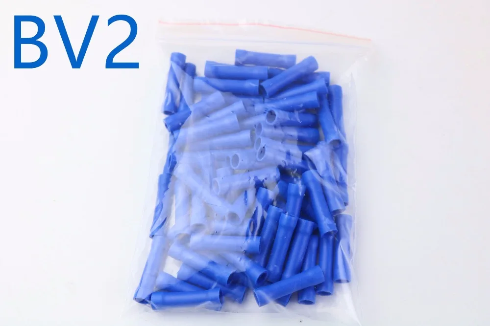 

BV2.5 полная изоляция провода соединитель кабеля соединительные клеммы обжимные электрические полностью изоляция BV2 BV