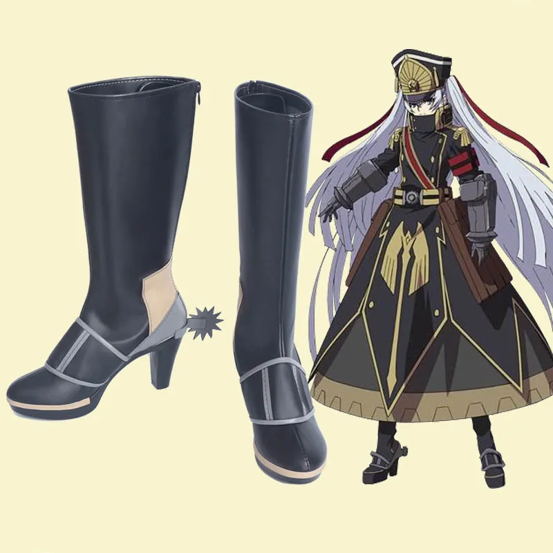 

Re:CREATORS Cosplay Boots Re CREATORS Military Uniform Princess Shoes