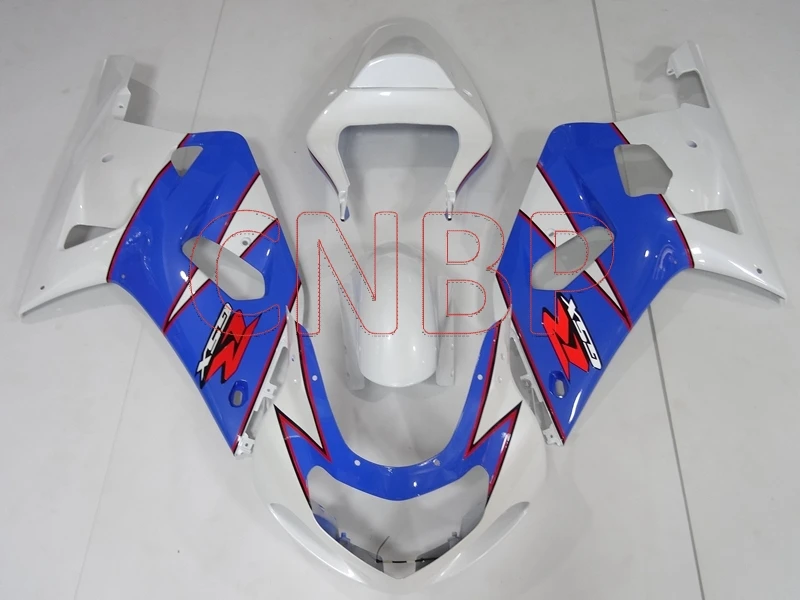Обтекатель GSX R600 R750 R1000 2000 - 2003 K12 белая фотовспышка GSXR600 GSXR750 GSXR1000 2001 2002 | Автомобили