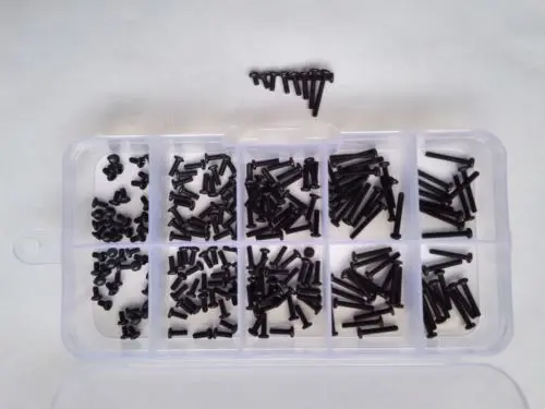 240 шт. m2 Филлипс круглая голова Нержавеющая сталь винт сплава болт Ассортимент