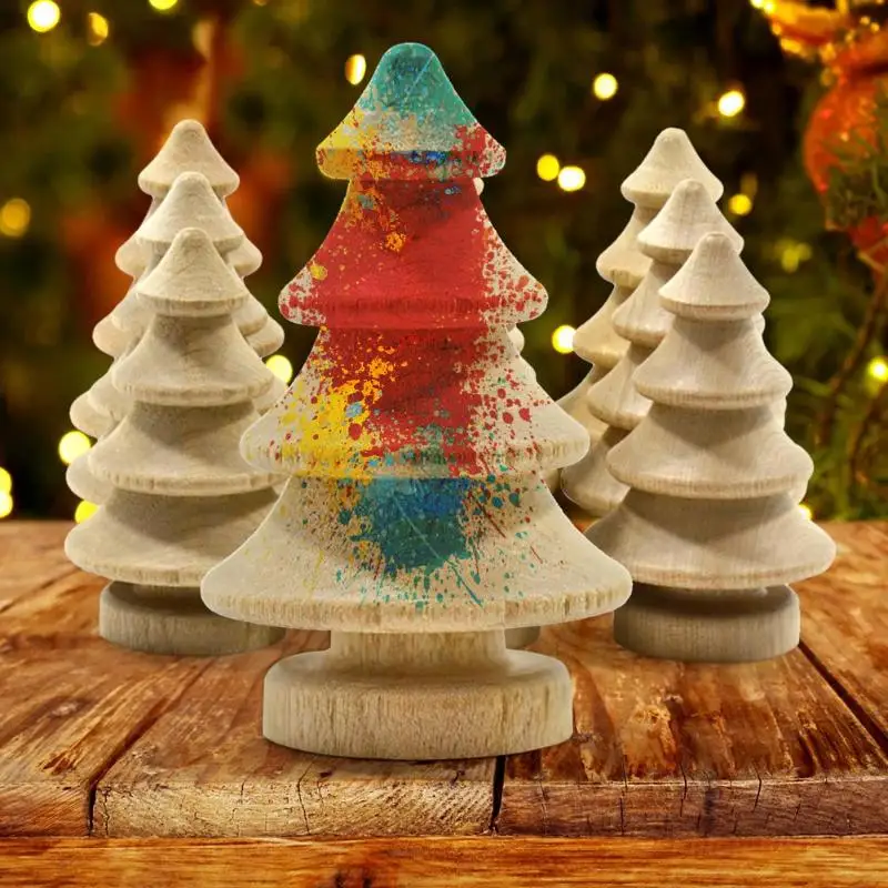 10 шт. деревянные колышки для украшения торта|Поделки из дерева| |