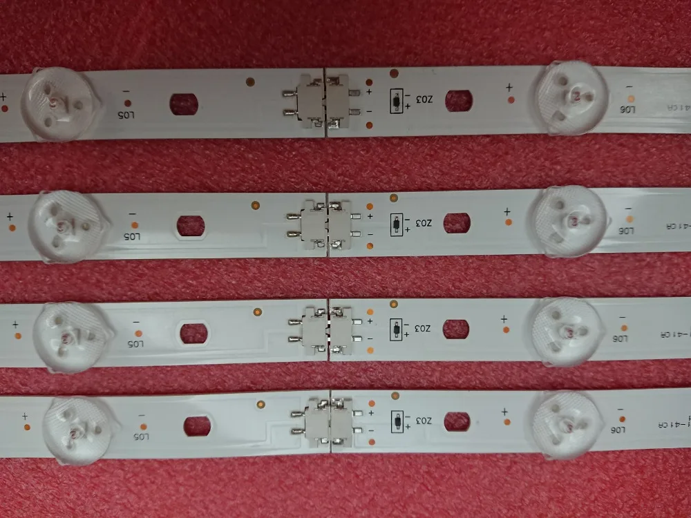 3 комплекта = 24 шт. светодиодная подсветка для LG TV 49UJ630V 49LJ5500 NC490DUE AAFX1 41CA GAN01 1294A