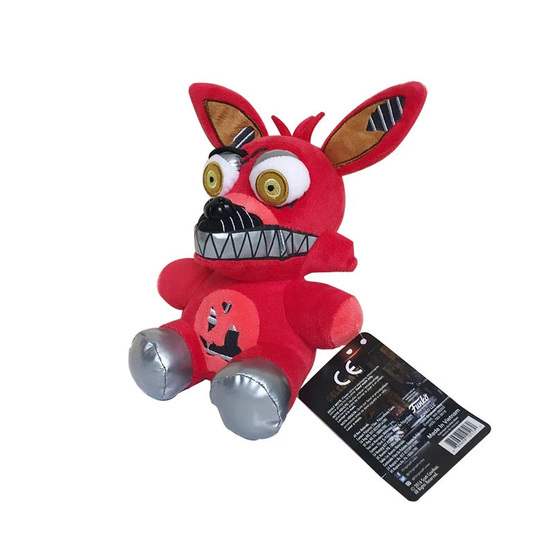 18 см Фокси плюшевая игрушки FNAF Five Nights at Freddy's nightster Foxy игрушка, лиса плюшевая мягкая игрушка кукла подарки для детей
