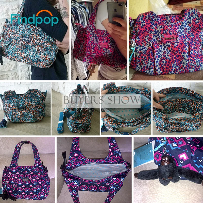 Findpop цветочные сумки для Кроссбоди модные повседневные холщовые через плечо