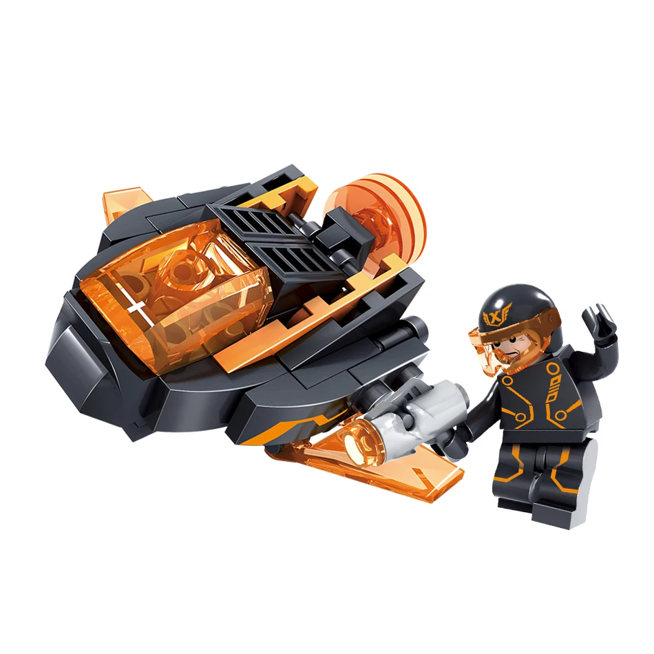 Кази 3in1 строительные блоки город война полиции серии мини фигурки кирпичи оружие