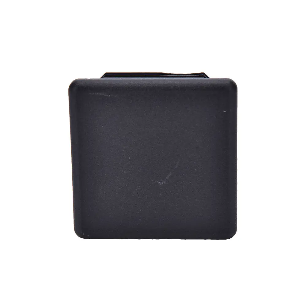 10 шт. черные пластиковые заглушки для труб|plastic square tube caps|insert |