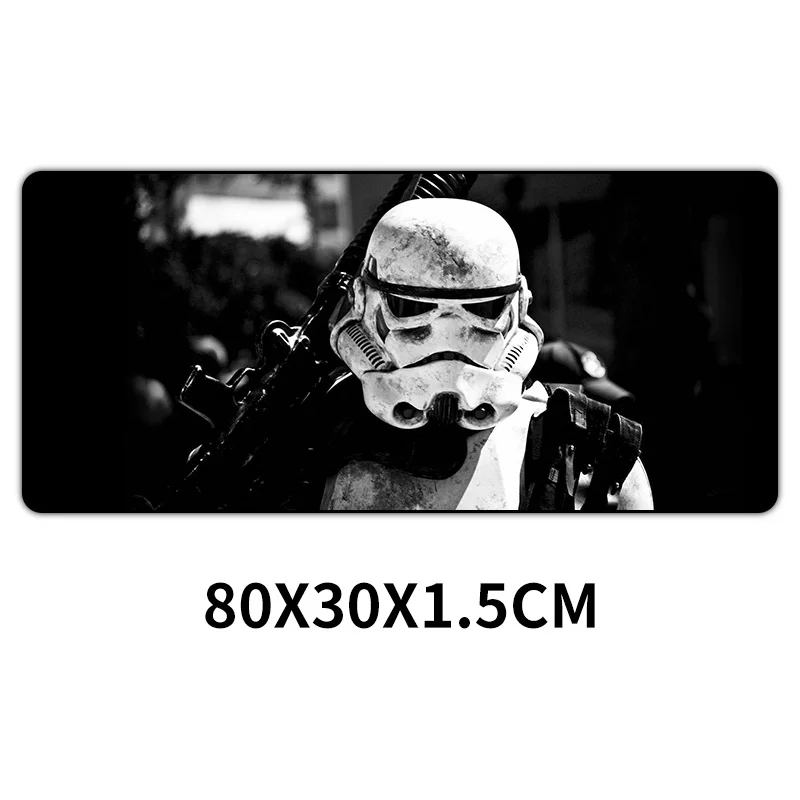 02 Коврик для мыши «Звездные войны» геймер Sovawin 80x30 см XL коврик для мыши игровой коврик для мыши большой компьютерный коврик для мыши резиновая запирающая кромка для ПК Cs Go - Цвет: 02