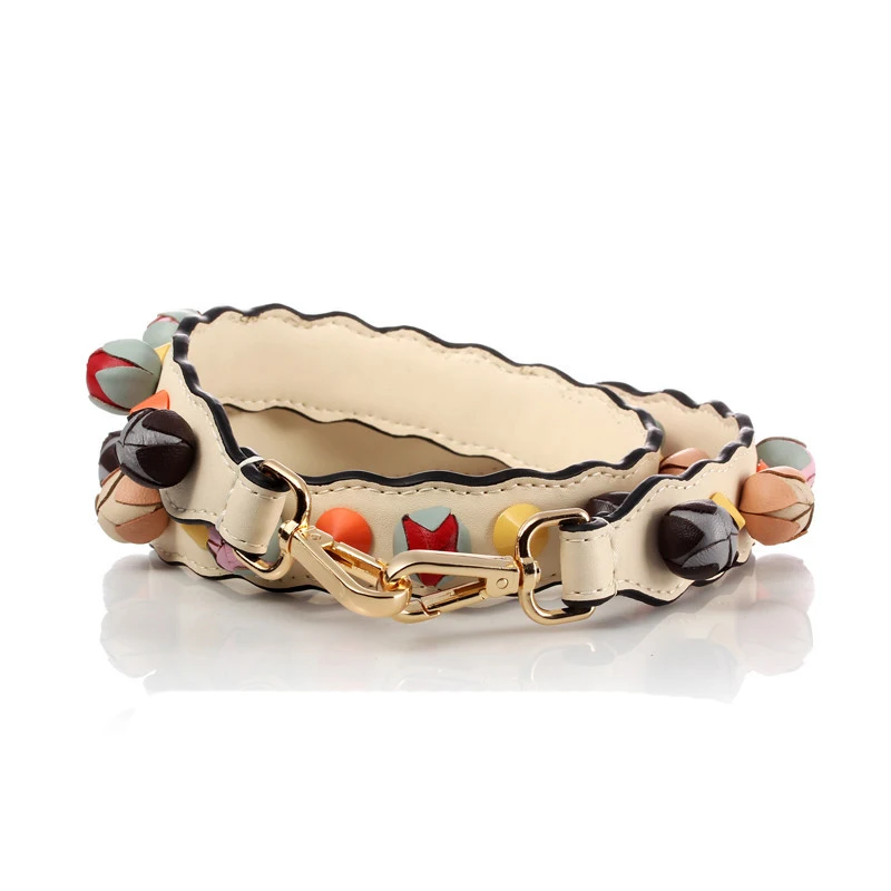 Cai Silver Buckle Новая женская сумка из натуральной кожи с объемным цветком, шикарная ручка на ремне для леди, сумки на ремне, Длинные сумки 90 см, ремни A0058 - Цвет: Cai Silver Buckle