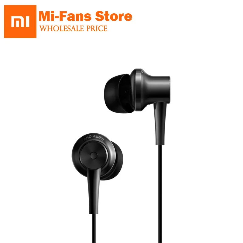 Оригинальные наушники Xiaomi Hybrid Type C с микрофоном без зарядки линейным управлением