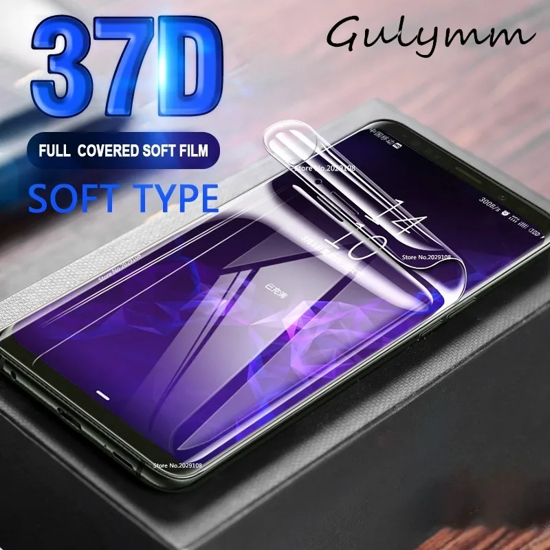 37D Full Curved Soft Hydrogel Film For Samsung Galaxy A 90 80 70 60 50 40 30 20 A81 Screen Protector On The For J 4 5 Not Glass