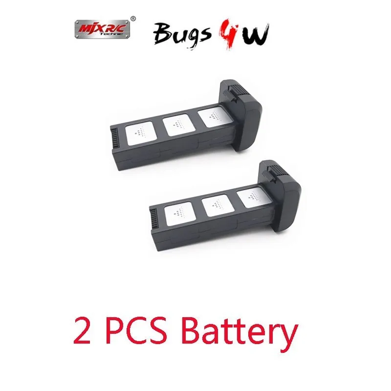 2PCS MJX Bugs 4w B4w 7.6v 3400mah Li-po Battery For Mjx Rc Quadcopter Drone Spare Parts Accessories |