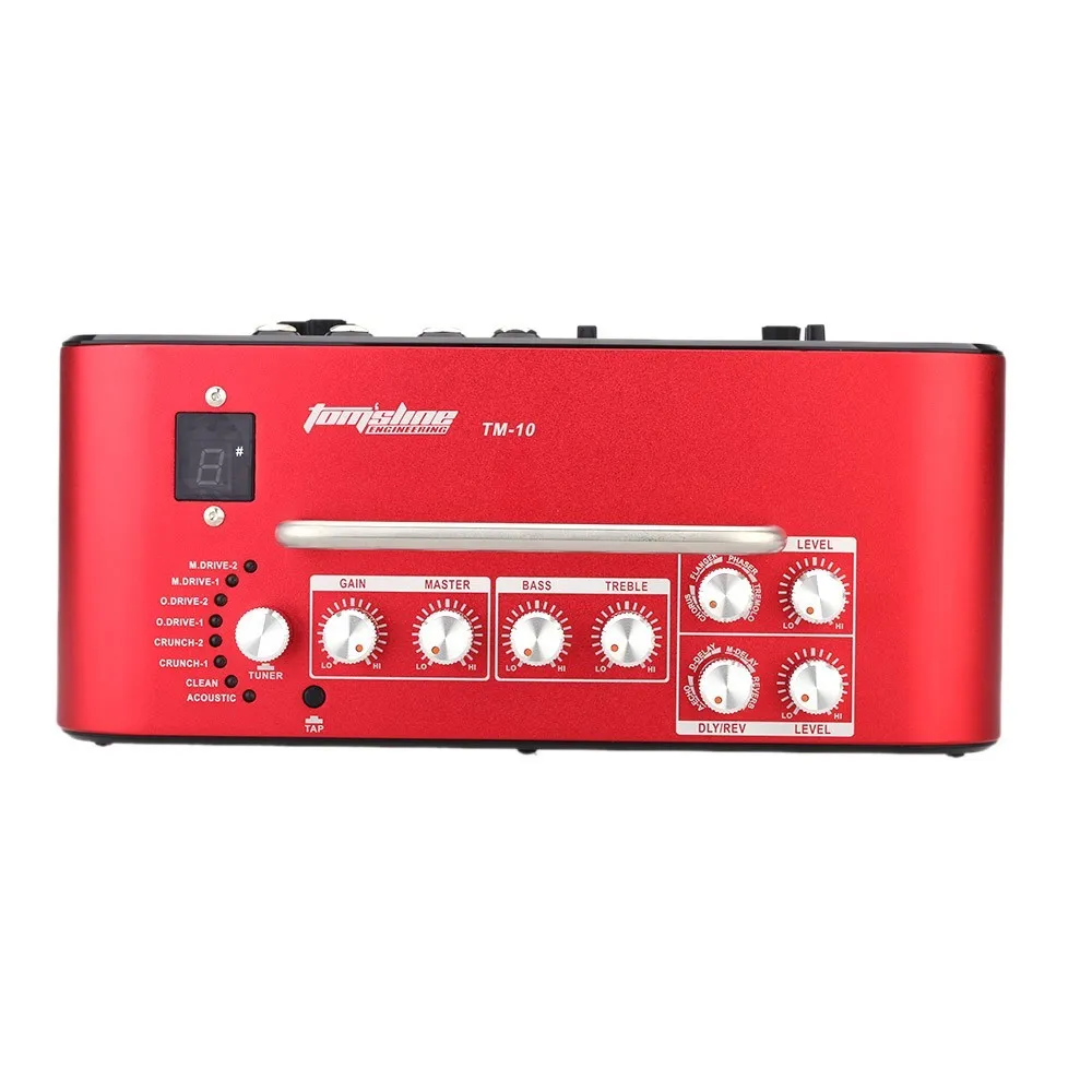 Усилитель для электрогитары Aroma 10W DSP с эффектом хора flanger phaser tremolo | Спорт и