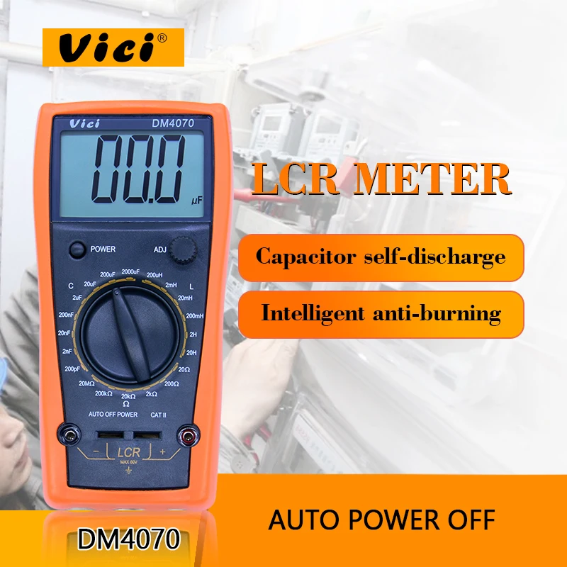 Цифровой мультиметр M013 LCR метр DM4070 3 1/2 20H 2000 мкФ 20mohm саморазряд индуктивность R