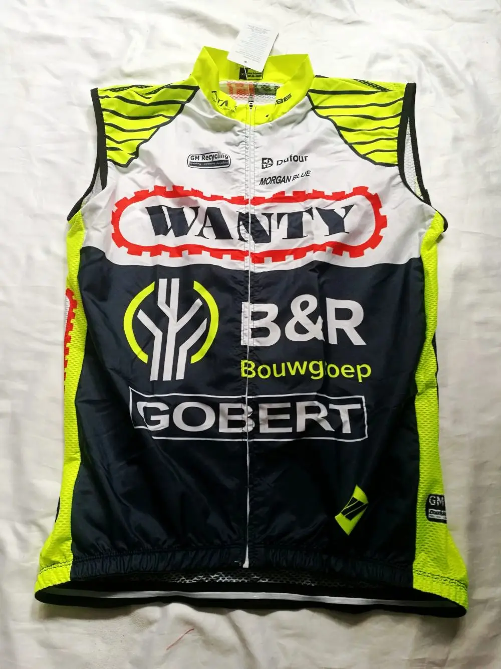 pro team wanty велосипедный жилет с 3 карманами дышащий летний без рукавов MTB Ropa Ciclismo windstopper maillot gilet - Color: wanty 18