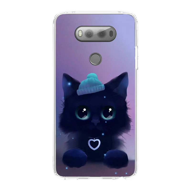 ciciber for LG G7 G6 G5 G4 V40 V35 V30 V20 Phone Case Soft TPU K11 K10 K9 K8 K4 2018 2017 X Power 3 2 Q Stylus 6 7 Cat |
