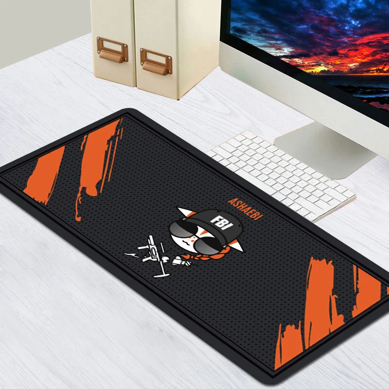 

Игровой коврик для мыши Sovawin 900x400 мм, большой компьютерный коврик для мыши с радужным принтом «Шесть осадок», геймерский Настольный коврик д...