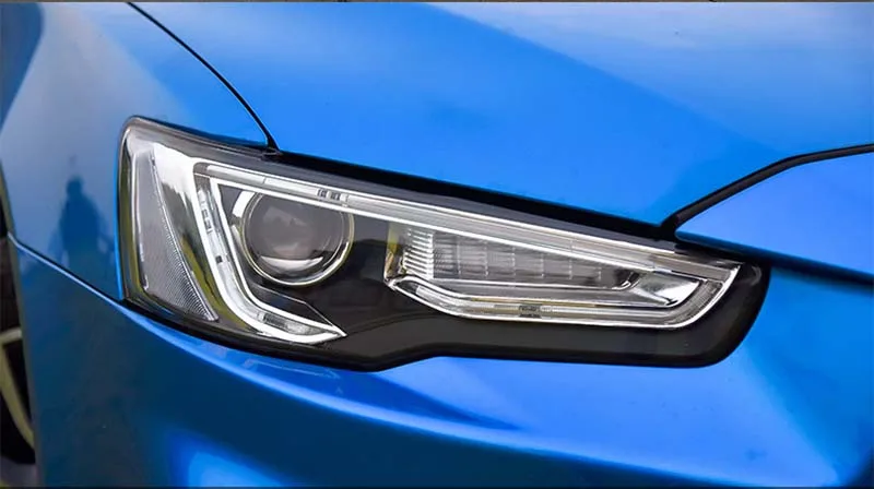 Фара для Mitsubishi Lancer EX lightbar 2008 2009 2010 2011 2012 2013 - Цвет: Lamp No bulb