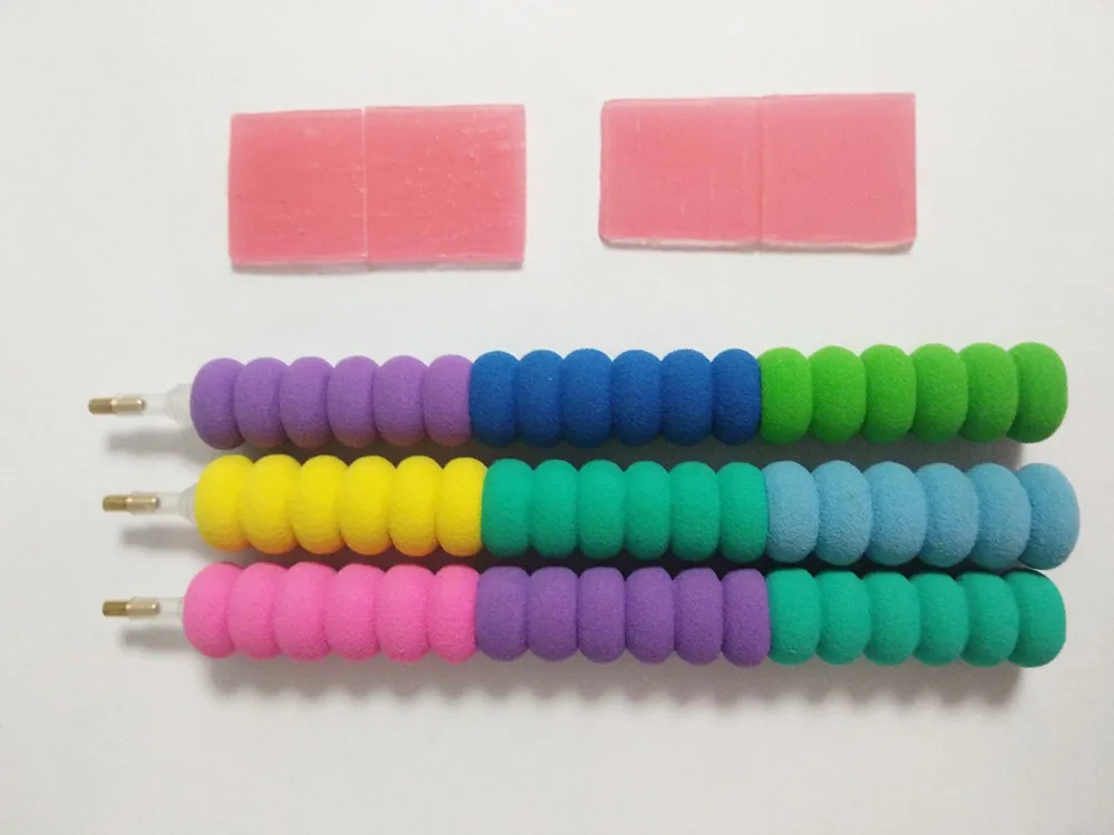 Небесно-голубой Алмазная живопись фиолетовый цветок полная круглая Алмазная вышивка DIY5D алмазная живопись rhinestoneукрашение дома - Цвет: Небесно-голубой