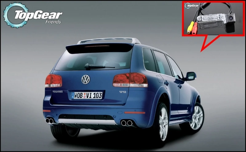 Auto Kamera Für Volkswagen VW Touareg 7L MK1 Hohe Qualität Rückansicht Back Up Kamera Für TopGear Fans | CCD + RCA