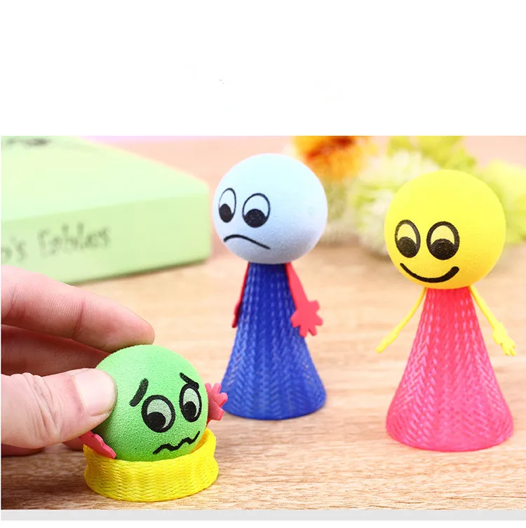 5 шт./компл. Kawaii отказов шар Забавные игрушки в стиле «хип-хоп» выражений пуш-ап и пуховой подкладкой эльф злодей куклы для детей обучающие игрушки для детей игра подарки
