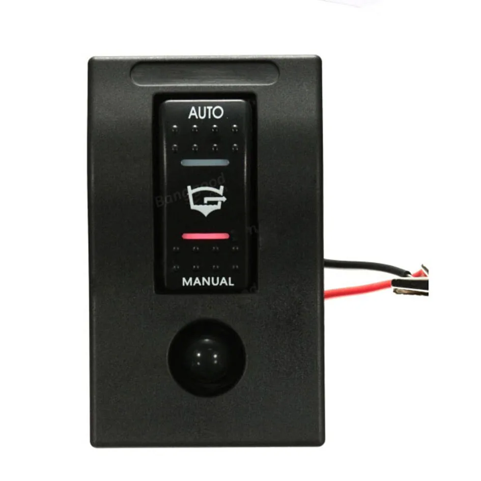 12 В двойной светодиодный выключатель насоса ручной выключатель|switch panel|bilge pump