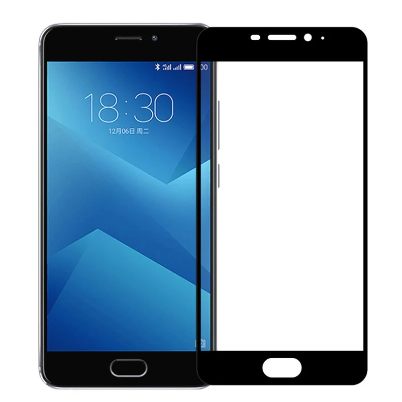 3D закаленное стекло для Meizu M5 Note Original 9H полное покрытие Точная Взрывозащищенная