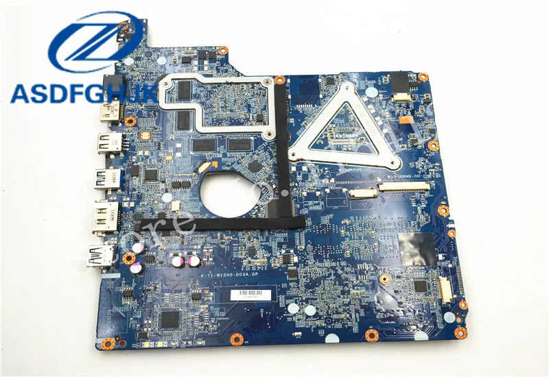 Материнская плата для ноутбука Hasee рейтеон CLEVO W150HR материнская 6 71 W15H0 D03A DDR3