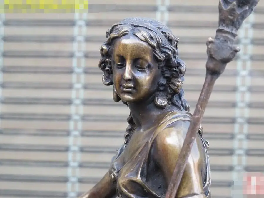 Западная греческая Художественная Скульптура Деметра леди справедливости