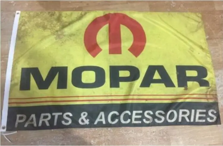 

Mopar flag, 90X150 CM size, 100% polyester, flag