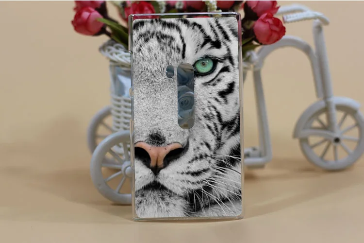 Новый diy окрашены красочный чехол в виде животного для Nokia Lumia 920 жесткий Пластик