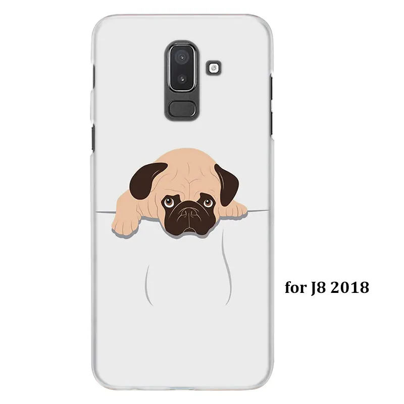 Каваи Шиба корги собака Телефон чехол s для samsung Galaxy J4 J6 Plus J3 J7 J8 C2 Core J5 J7 Prime Жесткий PC Coque чехол