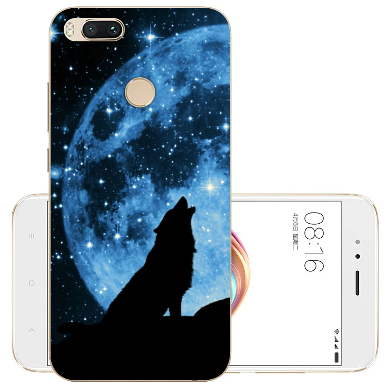Чехол для Xiaomi Mi A1 чехол телефона из ТПУ Мягкая силиконовая задняя крышка Mi5X