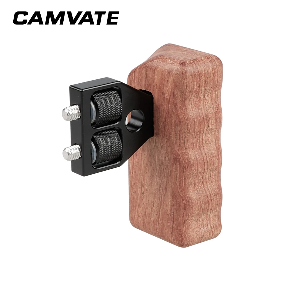 Левая рукоятка CAMVATE из розового дерева с алюминиевым соединителем предназначена