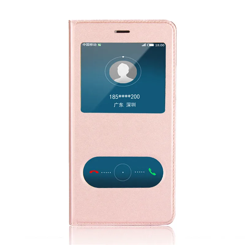 Coque для huawei P9 lite 2016 (чехол 8 Smart) случаи кожаный чехол Вид из окна телефона Carcasa Capinhas