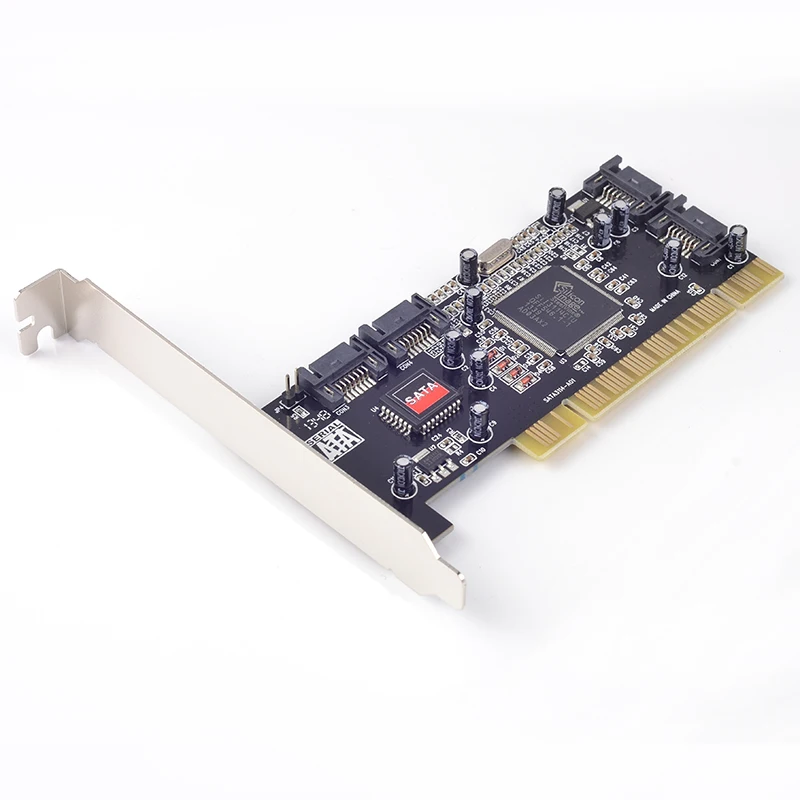 4 порта SATA 1 0 PCI адаптер чип силиконовый SIL3114|port sata|4 port satapci adapter |