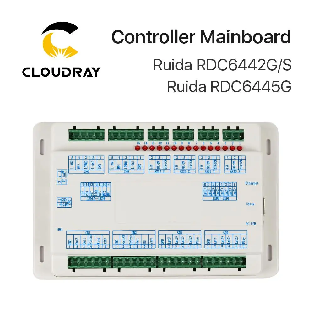 Материнская плата Ruida для RD6445G RDC6442G RDC6442S лазерный контроллер Co2 лазерной лампы