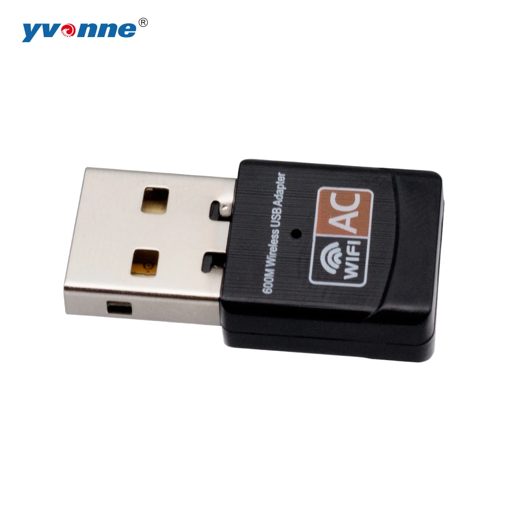 Беспроводной USB WiFi адаптер 600 Мбит/с Антенна PC сетевая карта двухдиапазонный 2 4 + 5 8