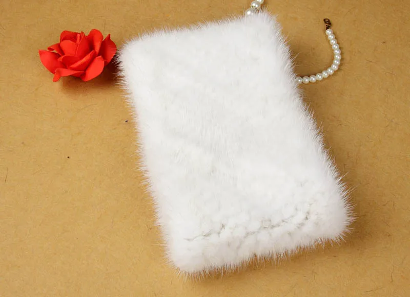 MPPM Вязание норки двойного назначения шапка шарф шарфы натуральный мех женские