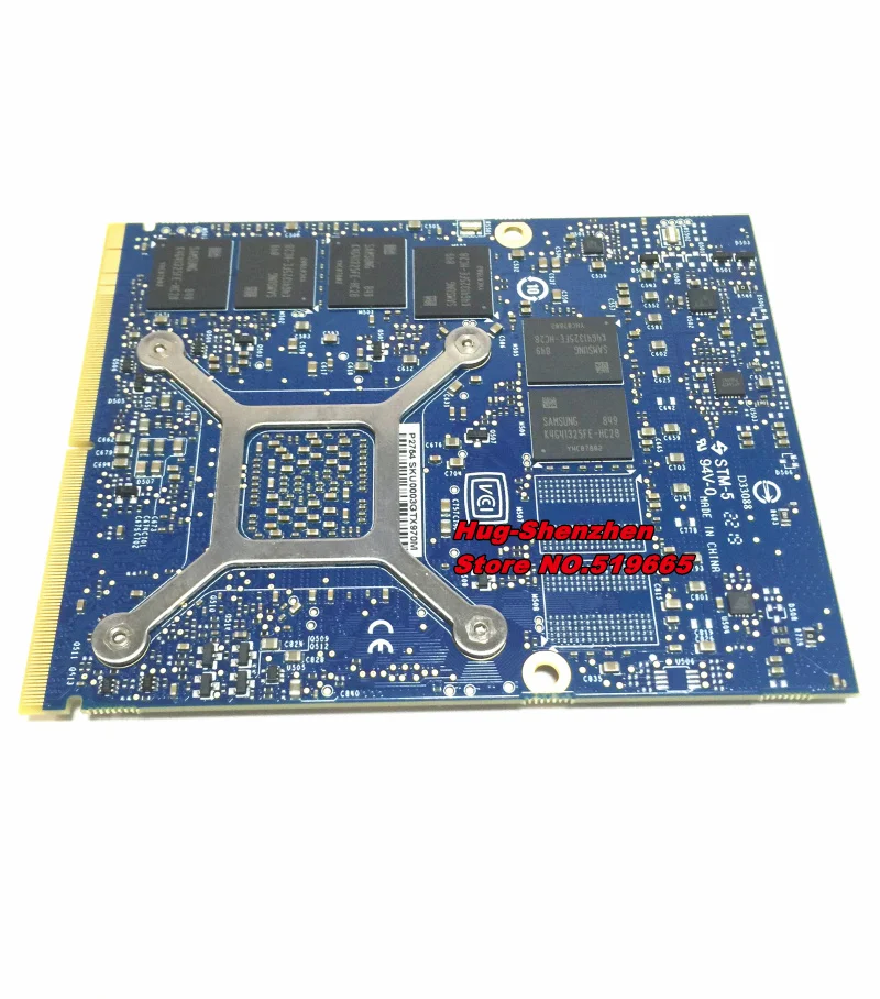 Бесплатная доставка Φ Новая графическая карта GTX 970M MXM GTX970M с X-образным