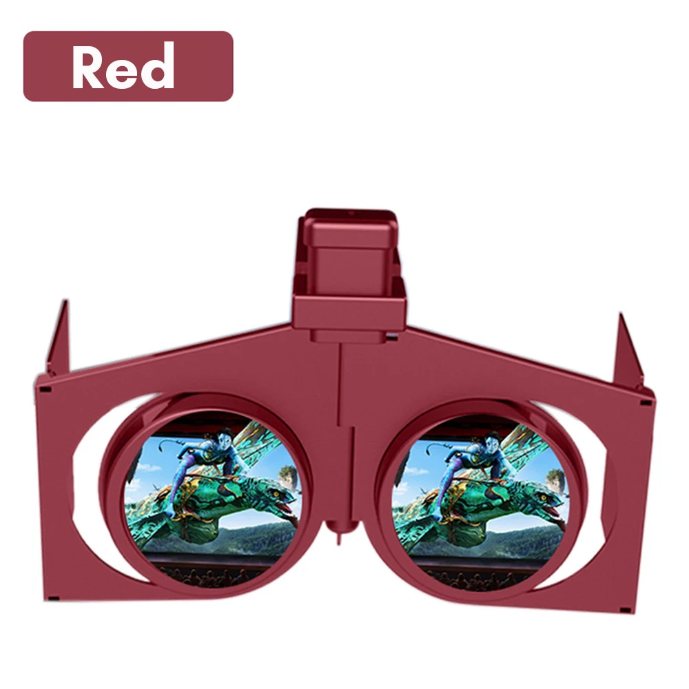 XIAOWU VR раза V1 Google Cardboard коробка Портативный складной виртуальной реальности 3D очки