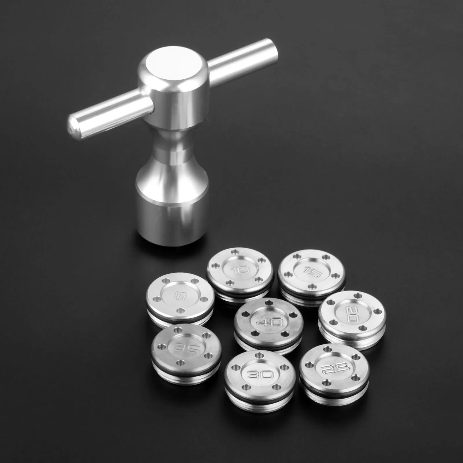 1 пара (2 шт.) Гольф веса с ключ инструмент тяжёлого режима для Скотти Камерон