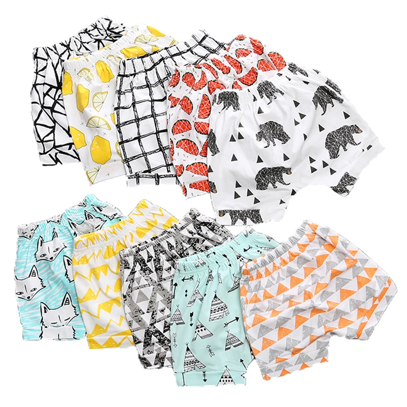 Детские красивые шорты для мальчиков и девочек летние с рисунком bebe SJR 348 2019|shorts for