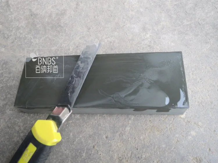 Двусторонняя естественная точилка BNBS зеленый точильный камень для ножей terrazzo