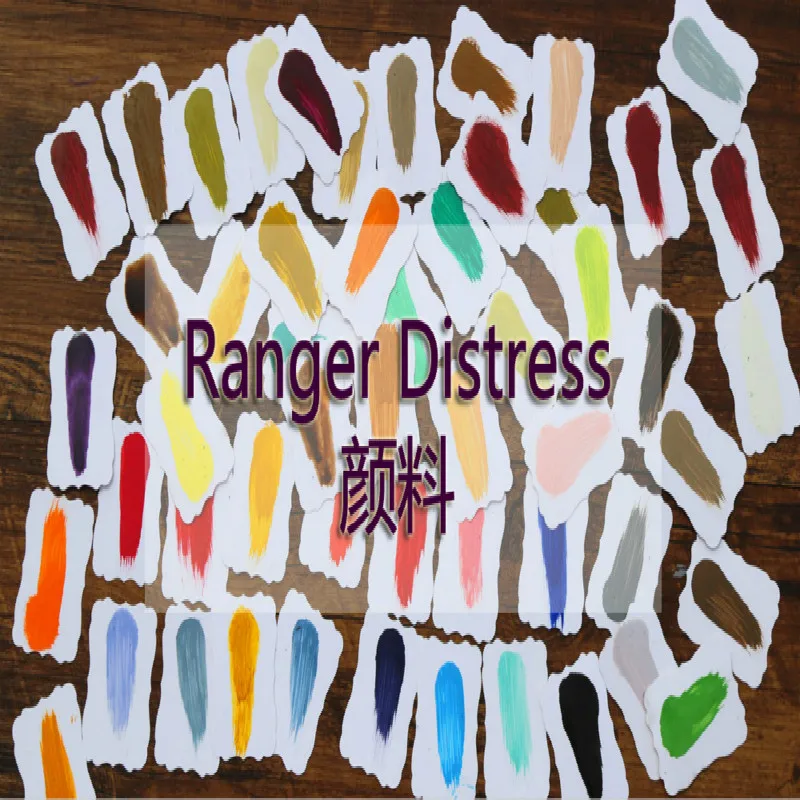 Американский импорт ручной пигмент руководство Скрапбукинг карты Винтаж старый